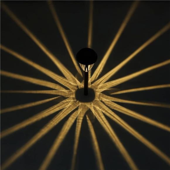 12 Pack Outdoor Solar Pathway Lights, Solar Powered Garden Decorative Lights - Picture 5 of 7